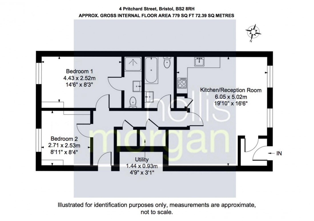 Floorplan for Pritchard Street, City Centre