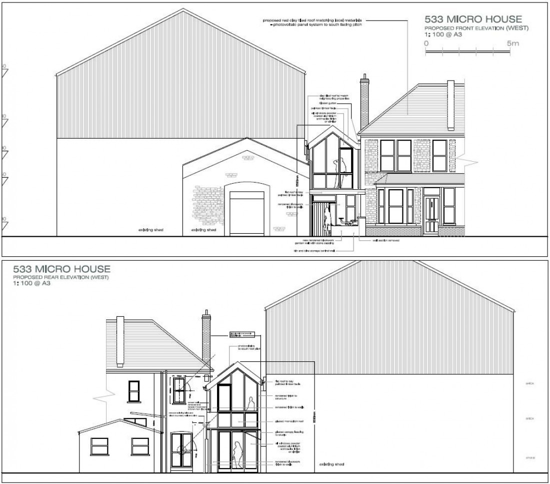 Floorplan for MICRO HOUSE - PLANNING GRANTED