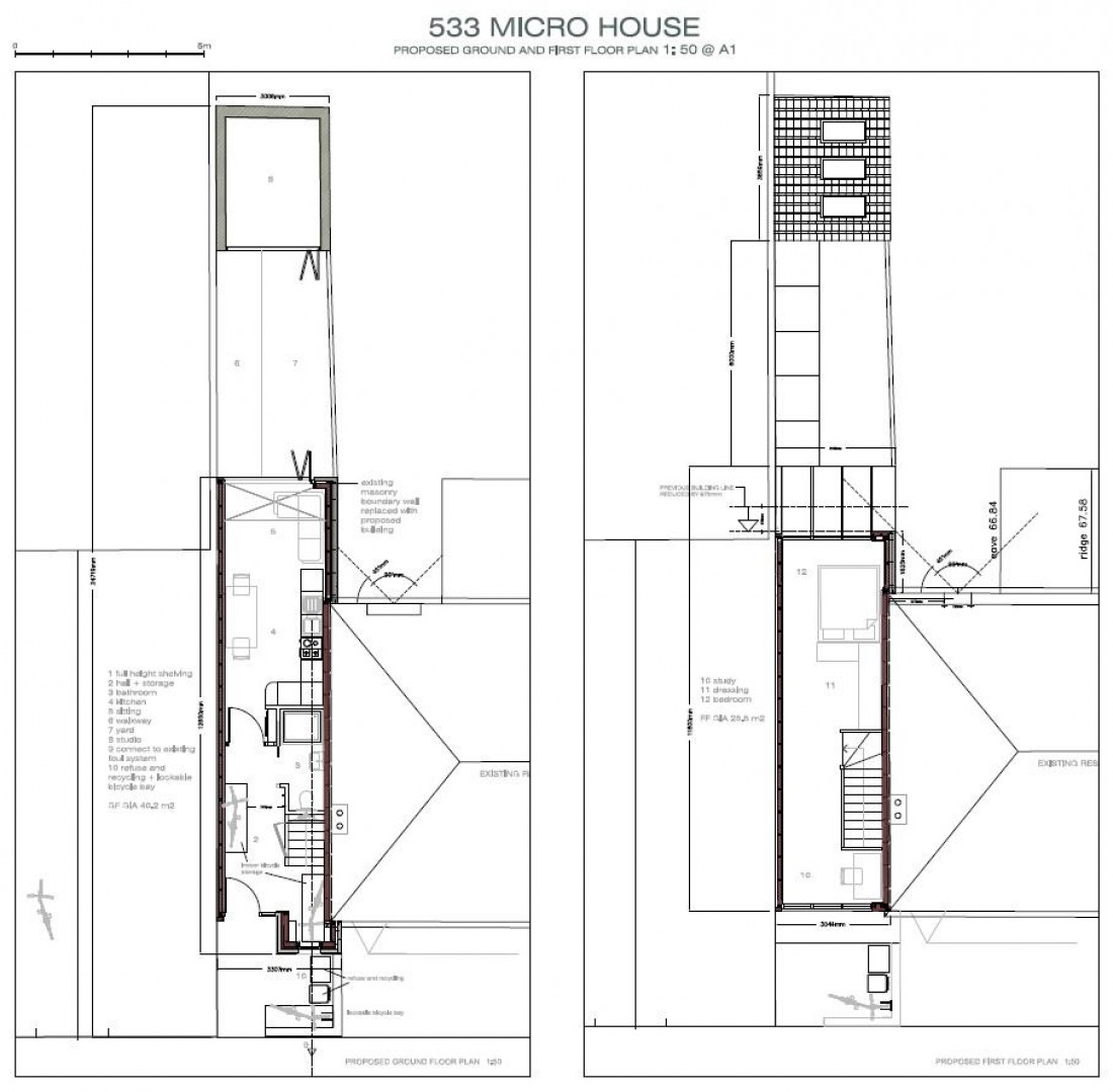 Floorplan for MICRO HOUSE - PLANNING GRANTED