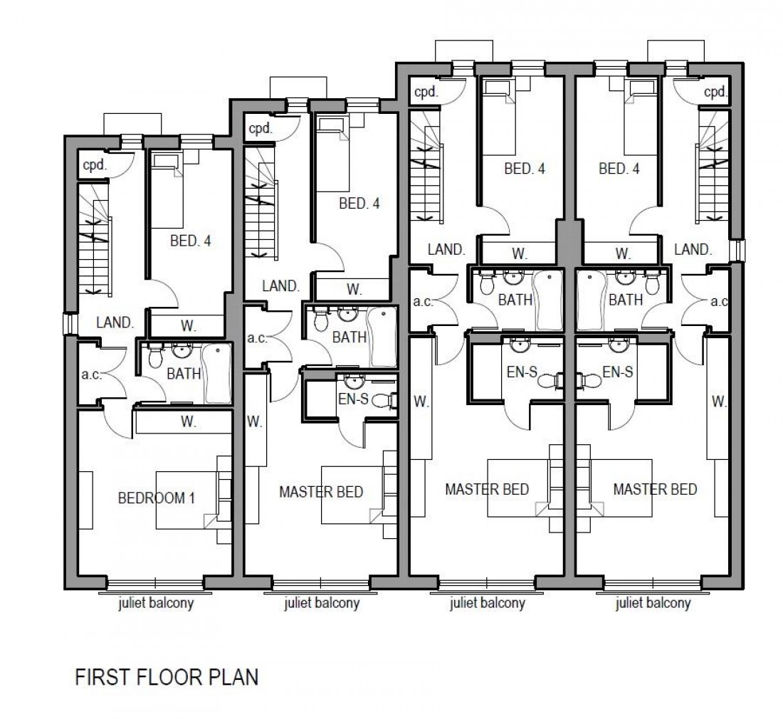 Floorplan for PLANNING GRANTED - GDV £1.5M