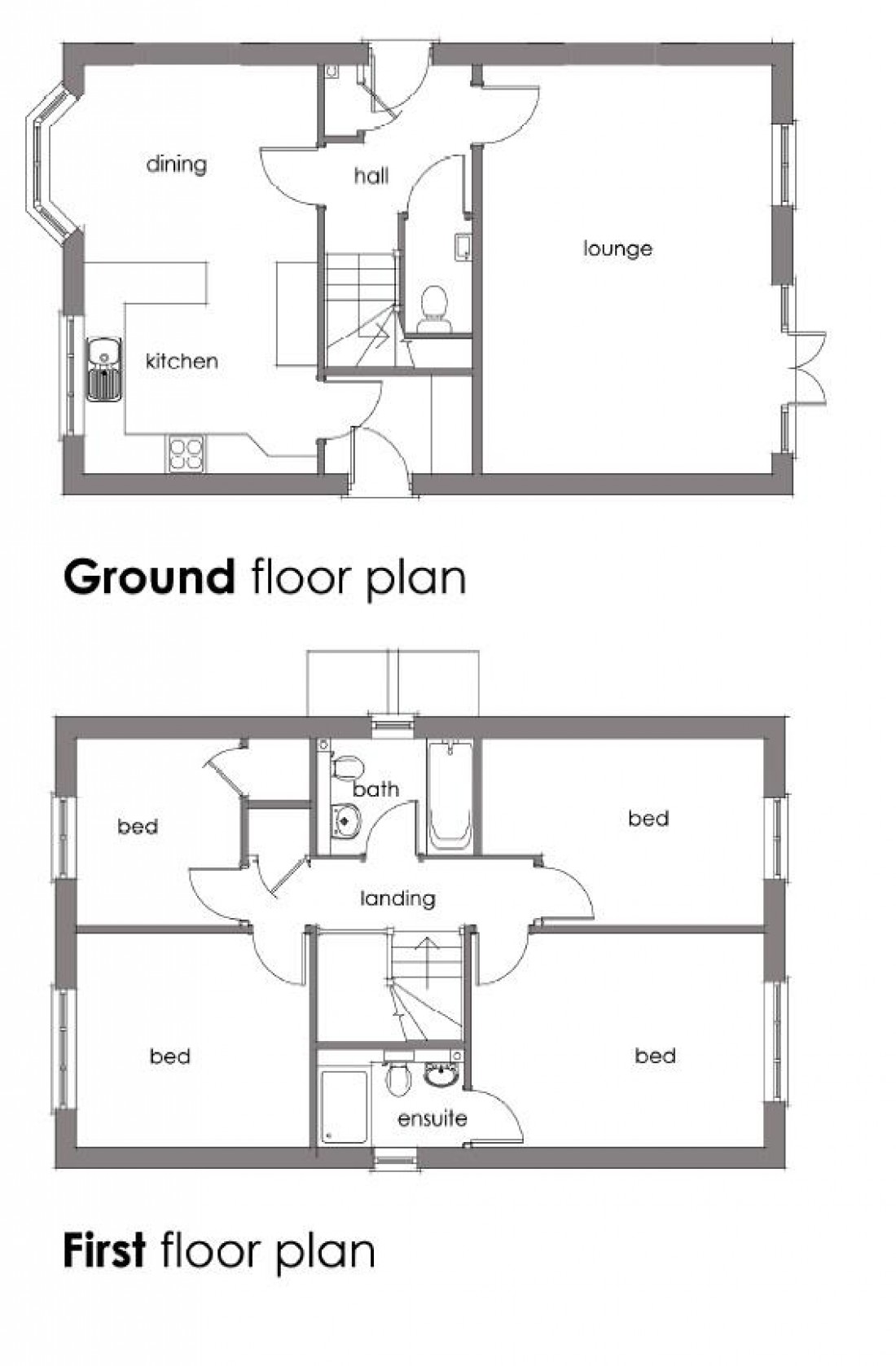 Floorplan for PLOT WITH PLANNING - COURT FARM ROAD