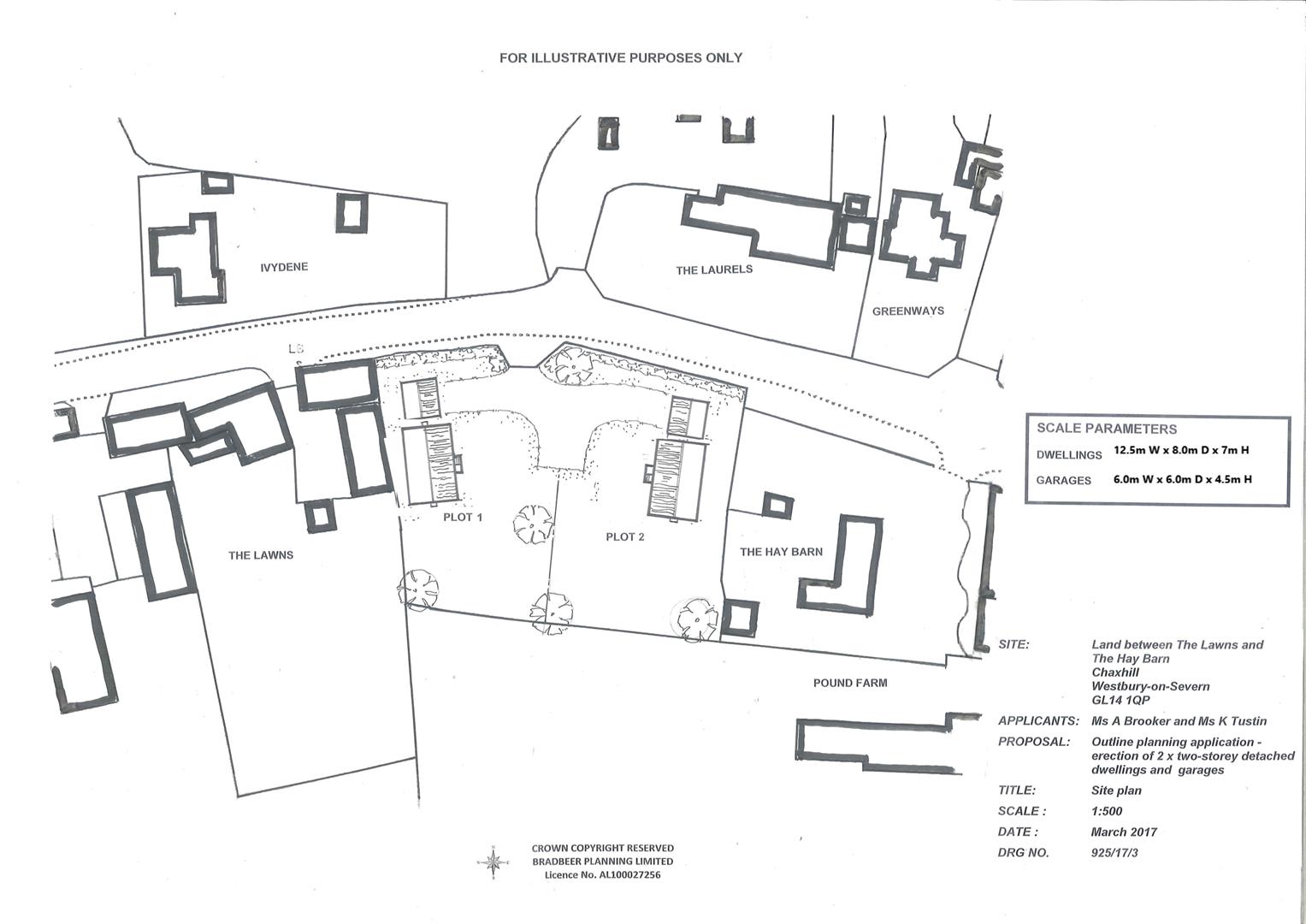 Floorplans For PLANNING GRANTED - 2 DETACHED HOUSES