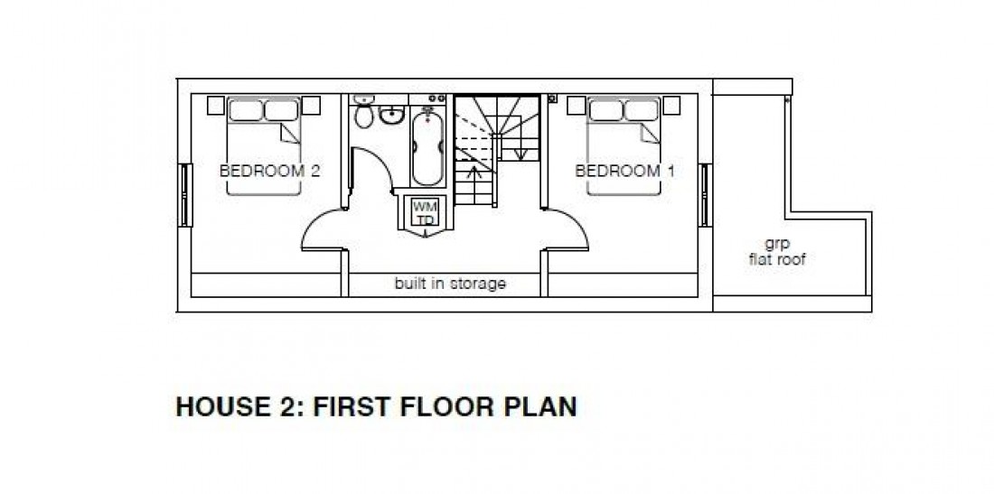Floorplan for PP GRANTED - 2 HOUSES - GDV £575K