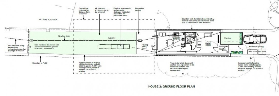 Floorplan for PP GRANTED - 2 HOUSES - GDV £575K