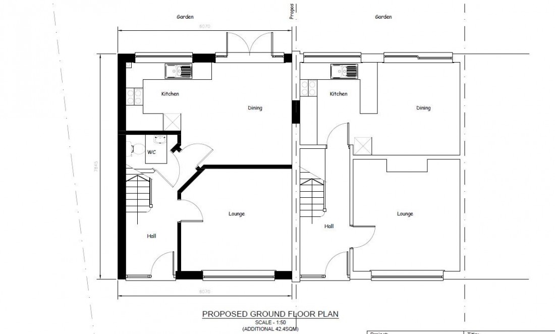 Floorplan for PLOT WITH PLANNING - WICK ( GDV £285K )