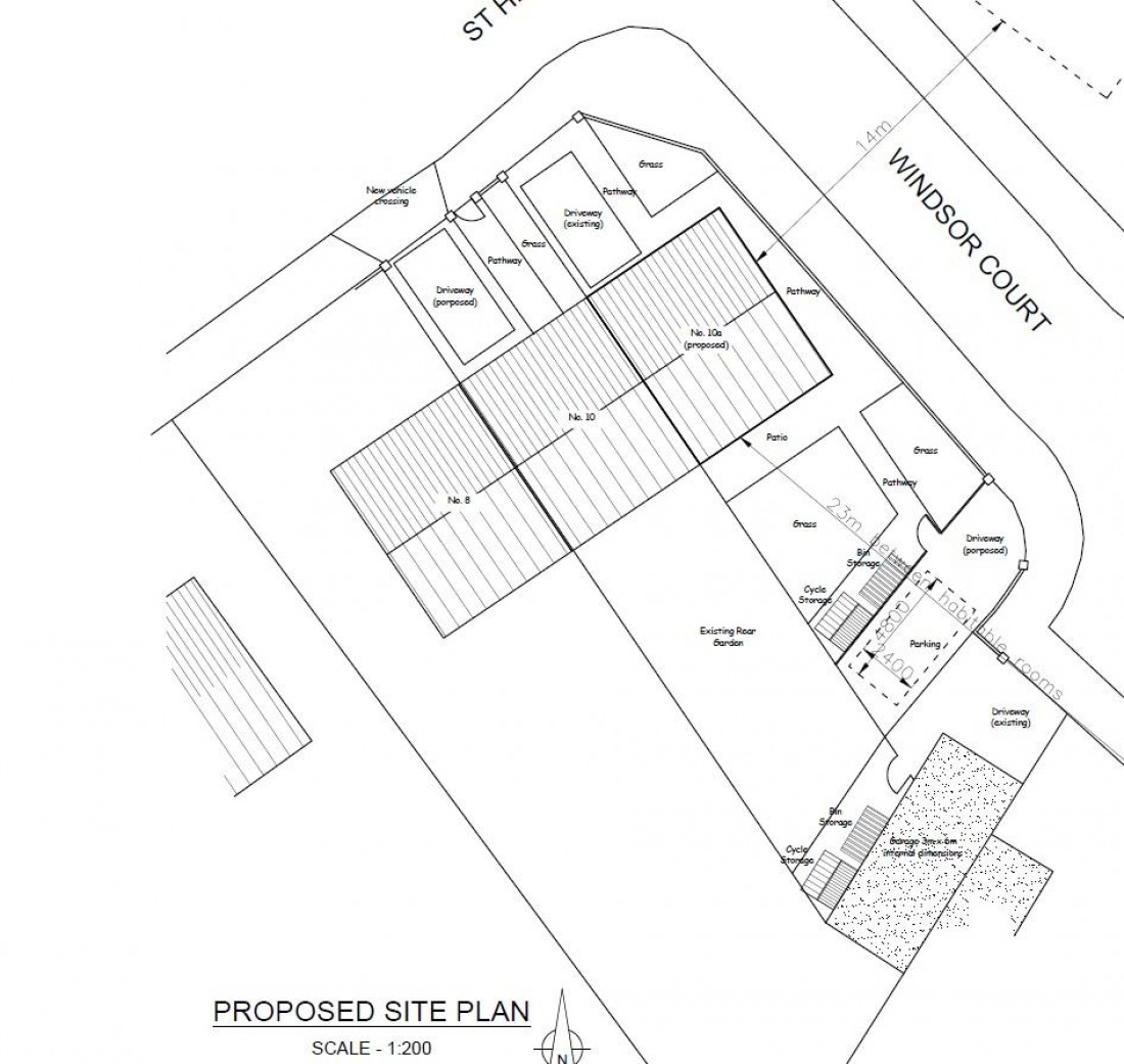 Floorplan for PLOT WITH PLANNING - WICK ( GDV £285K )