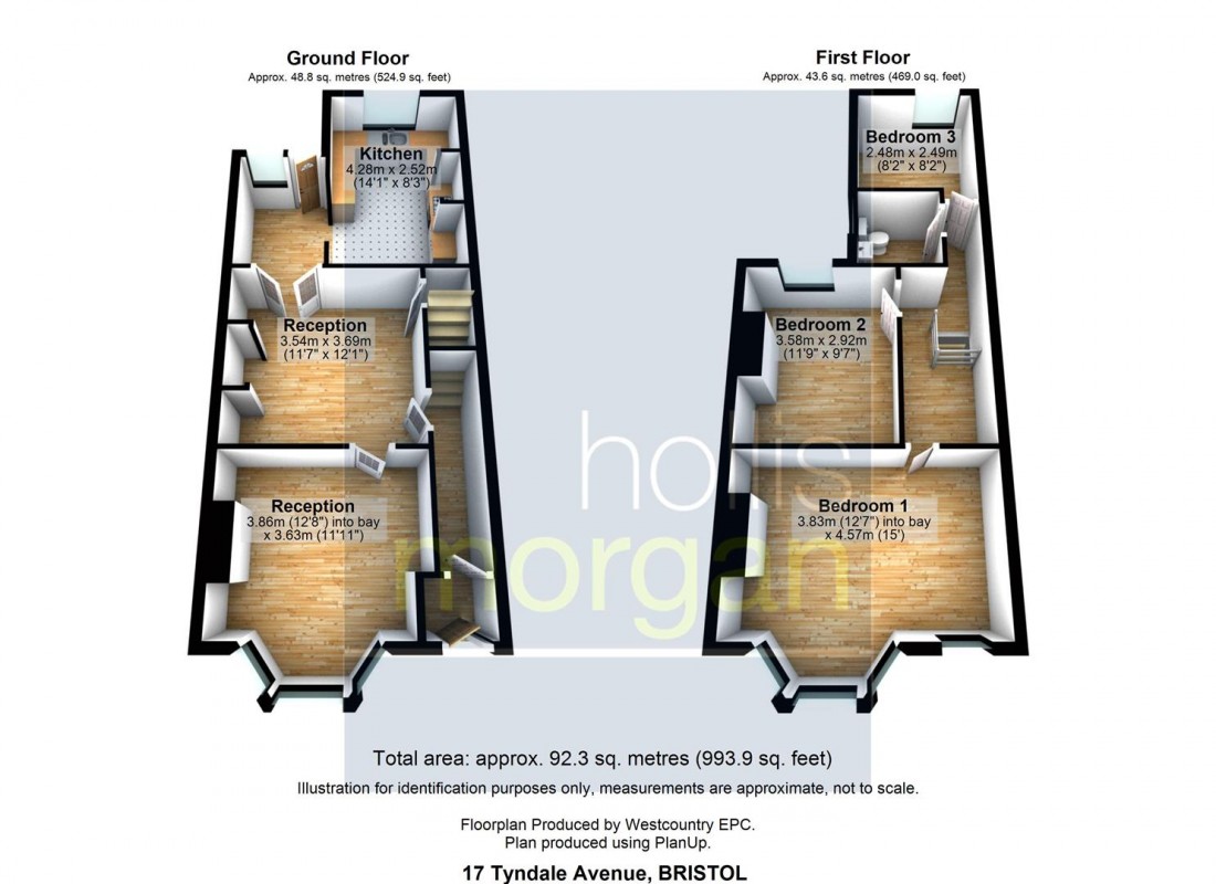 Floorplan for PERIOD HOUSE ON QUIET CUL DE SAC