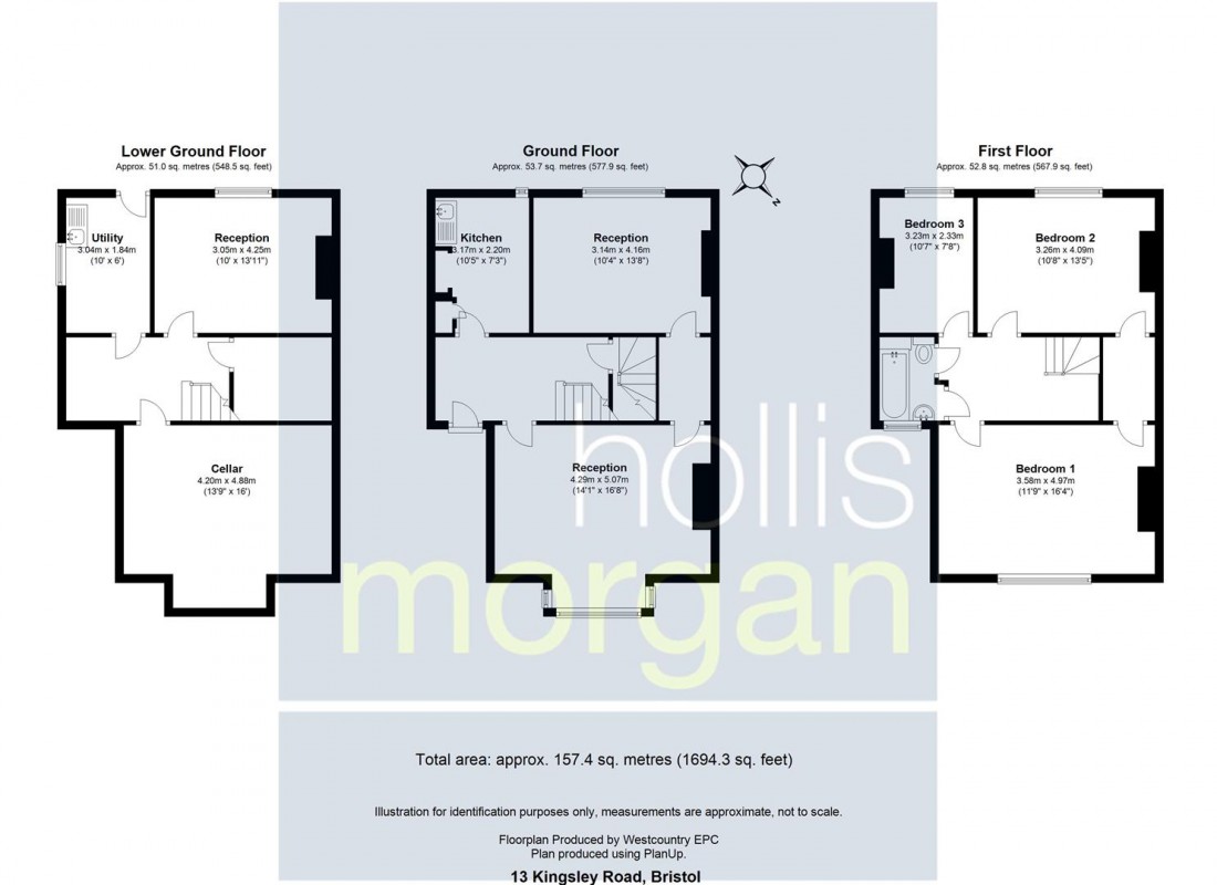 Floorplan for PERIOD PROPERTY FOR MODERNISATION