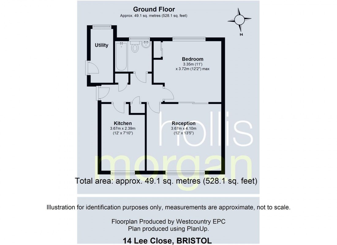 Floorplan for DETACHED BUNGALOW FOR MODERNISATION