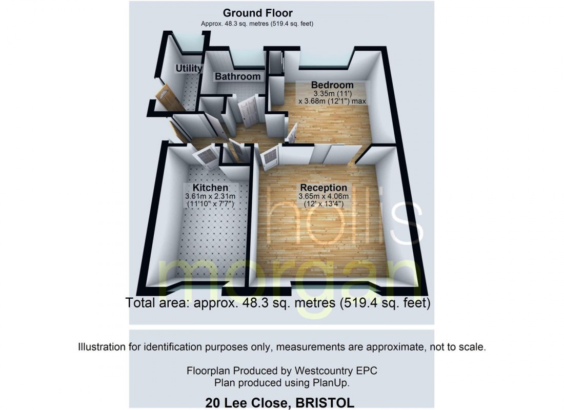 Floorplan for BUNGALOW FOR UPDATING - PATCHWAY