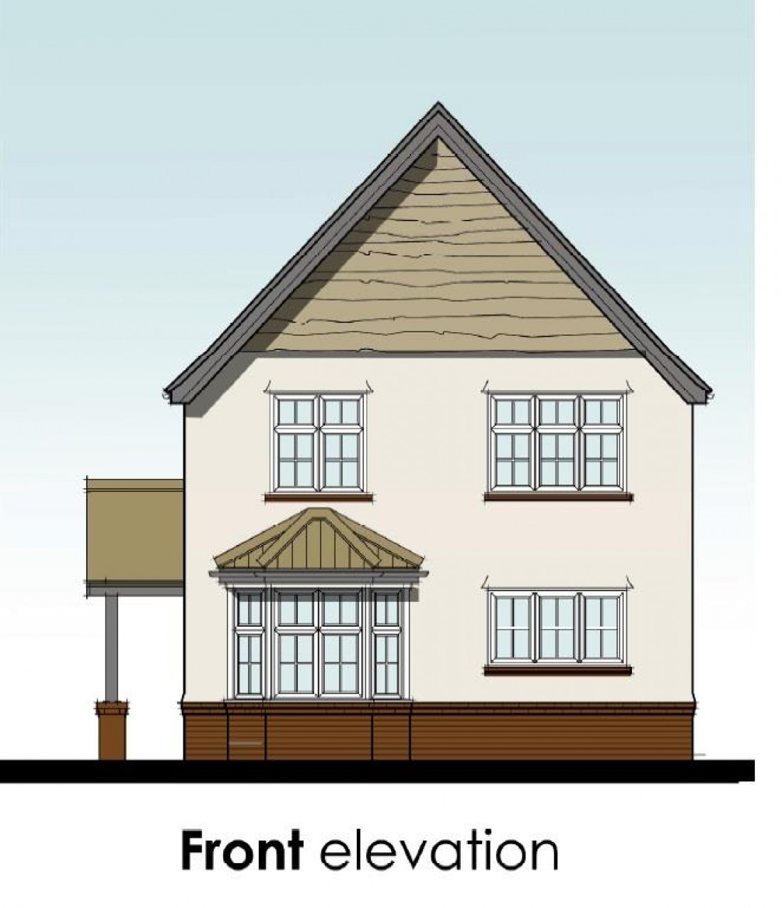 Floorplan for PLOT WITH PLANNING - COURT FARM ROAD