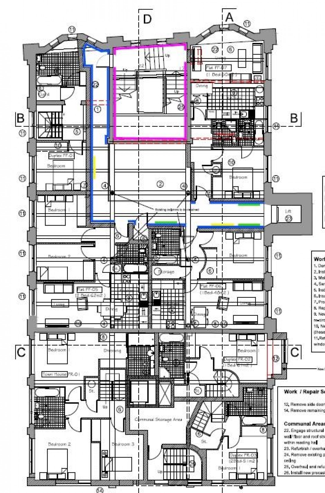 Floorplan for PLANNING GRANTED - GDV £3.5M