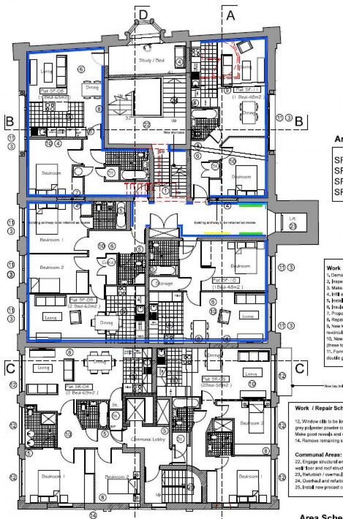 Floorplan for PLANNING GRANTED - GDV £3.5M