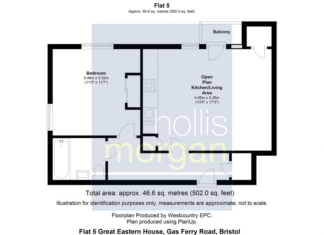 Floorplan for HARBOURSIDE FLAT - REDUCED PRICE FOR AUCTION