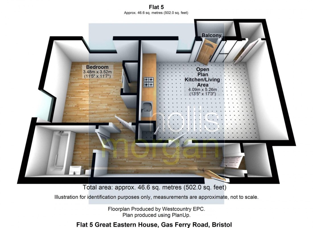 Floorplan for HARBOURSIDE FLAT - REDUCED PRICE FOR AUCTION