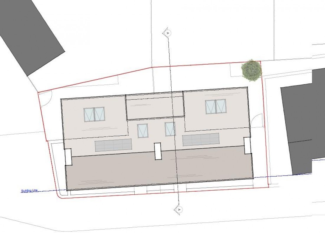 Floorplan for PP GRANTED  - 2X 2 BED COTTAGES - GDV £700k