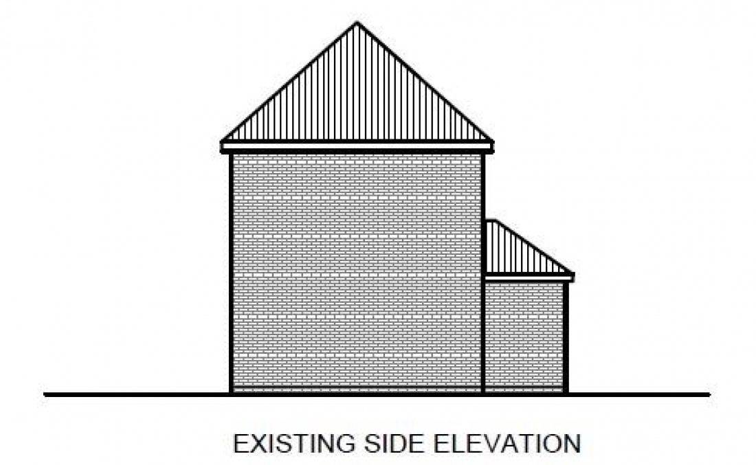 Floorplan for PLANNING GRANTED - 2 BED HOUSE