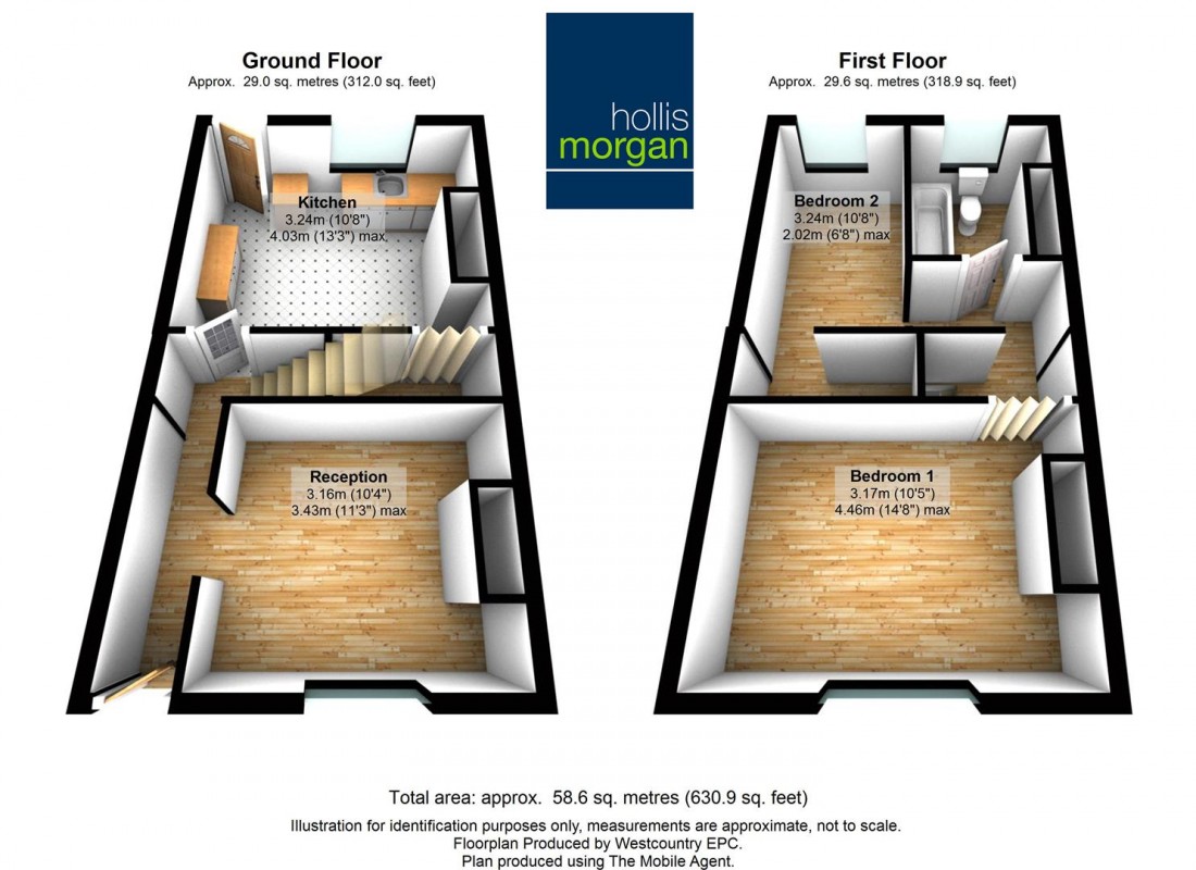 Floorplan for 9, Magdalene Place, St. Agnes, BS2 9RJ