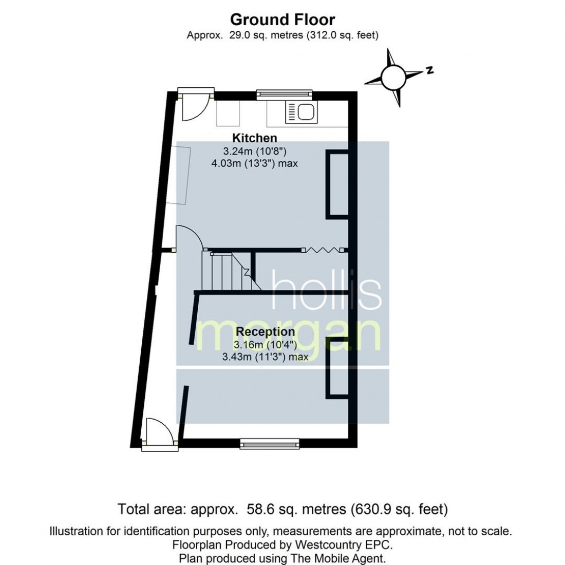 Floorplan for 9, Magdalene Place, St. Agnes, BS2 9RJ