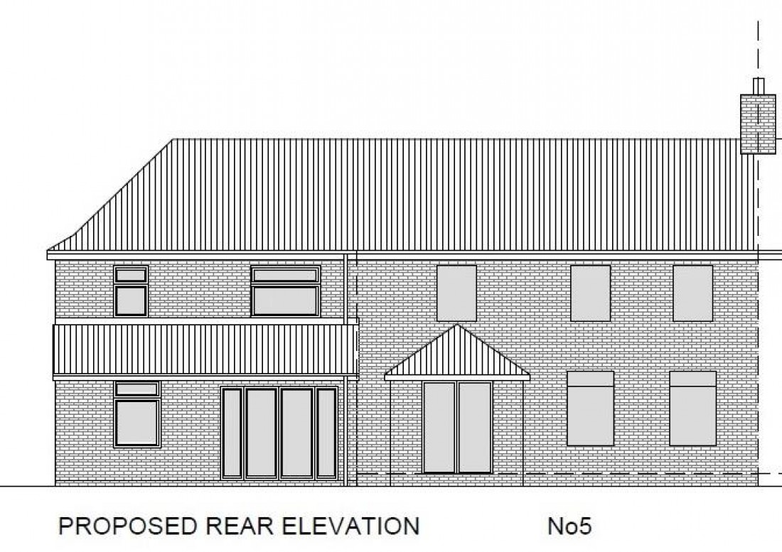 Floorplan for PLANNING GRANTED - 2 BED HOUSE