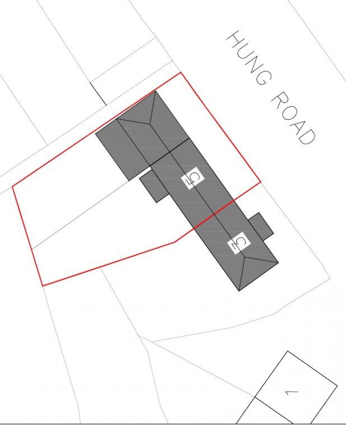 Floorplan for PLANNING GRANTED - 2 BED HOUSE