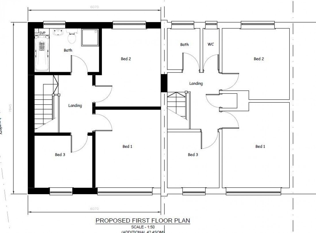 Floorplan for PLOT WITH PLANNING - WICK ( GDV £285K )