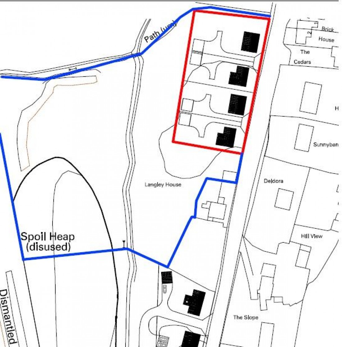 Floorplan for PLANNING GRANTED - 4 DETACHED HOUSE - DRYBROOK