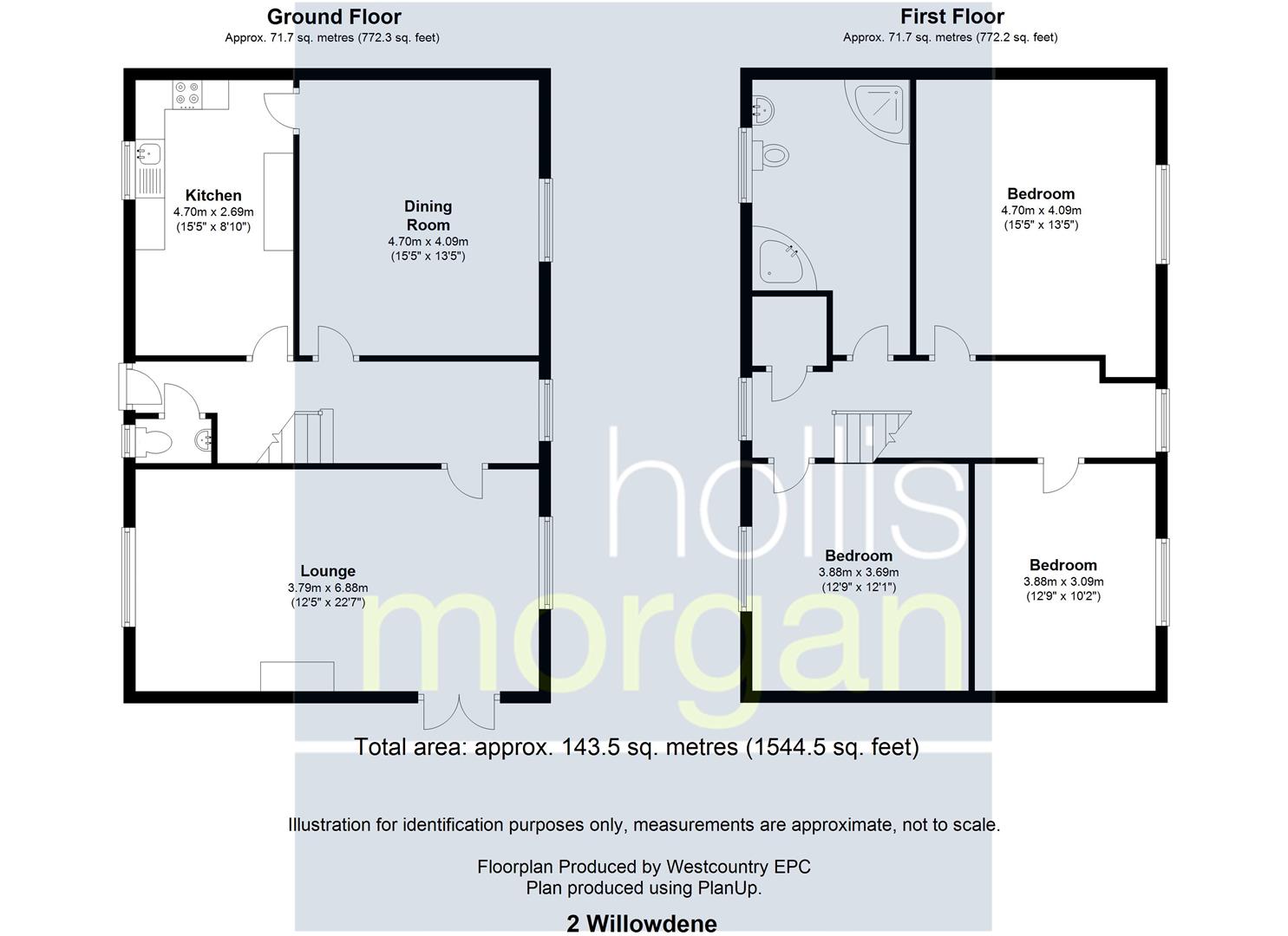 Floorplans For PLANNING GRANTED 3 HOUSES + COTTAGE FOR UDPATING