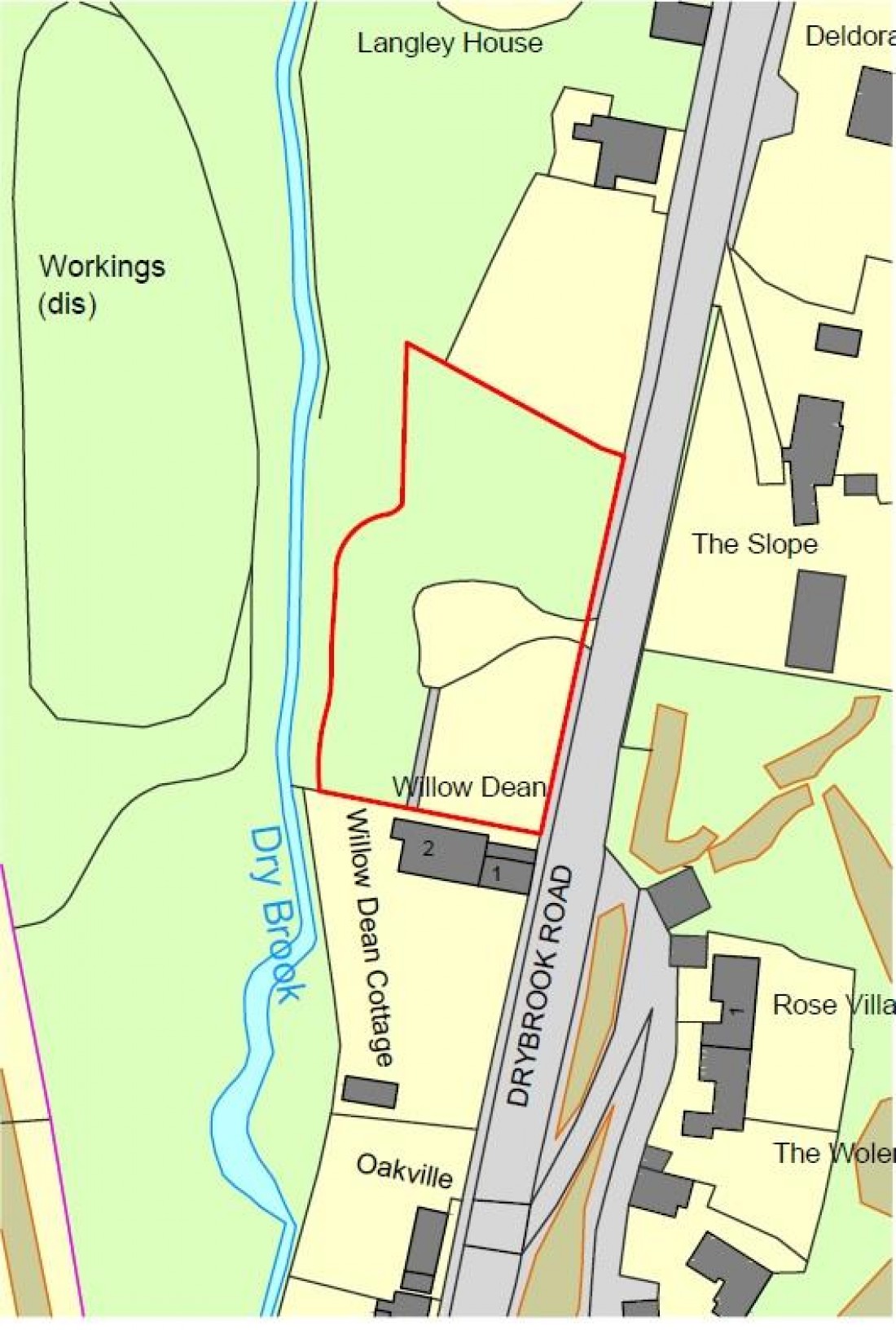 Floorplan for PLANNING GRANTED 3 HOUSES + COTTAGE FOR UDPATING