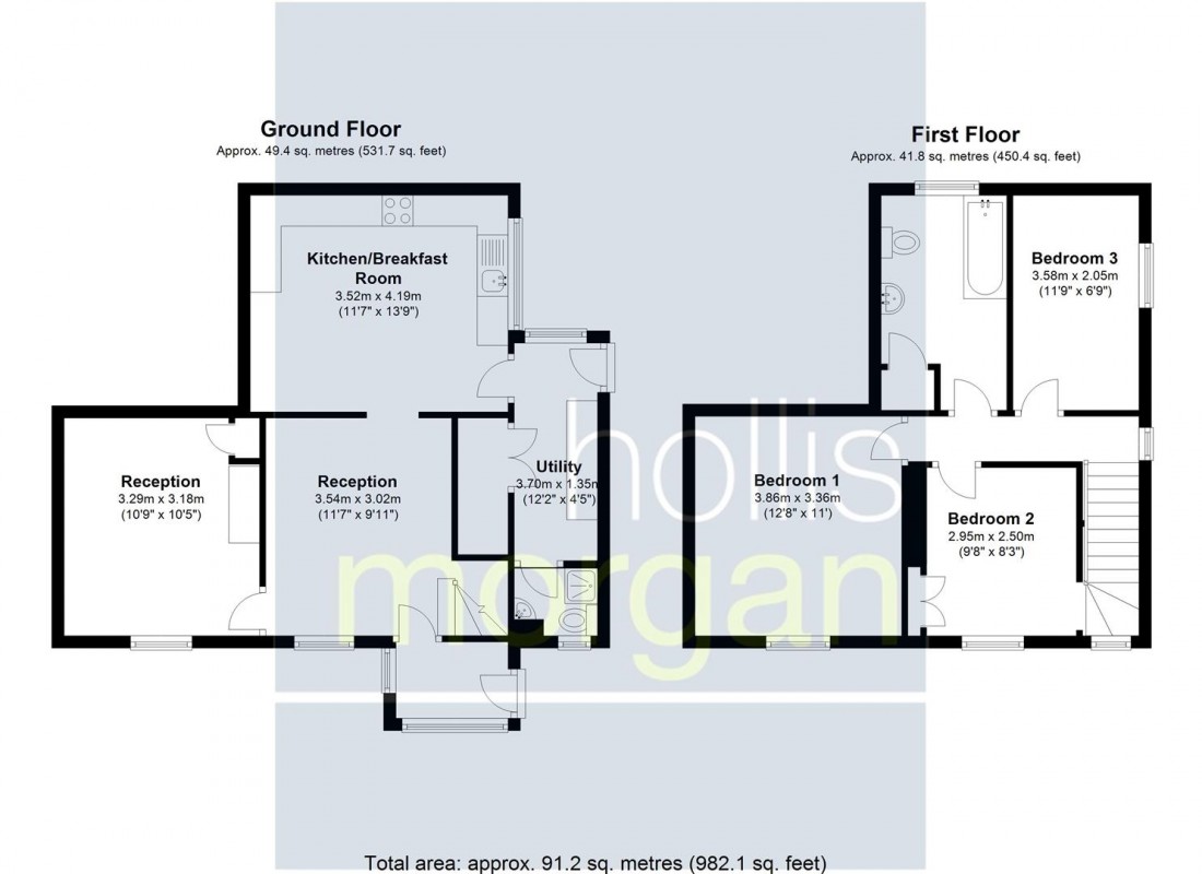 Floorplan for COTTAGE FOR UPDATING - LYDNEY