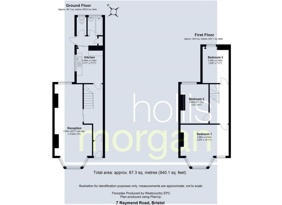 Floorplan for PERIOD TERRACE FOR UPDATING - VICTORIA PARK