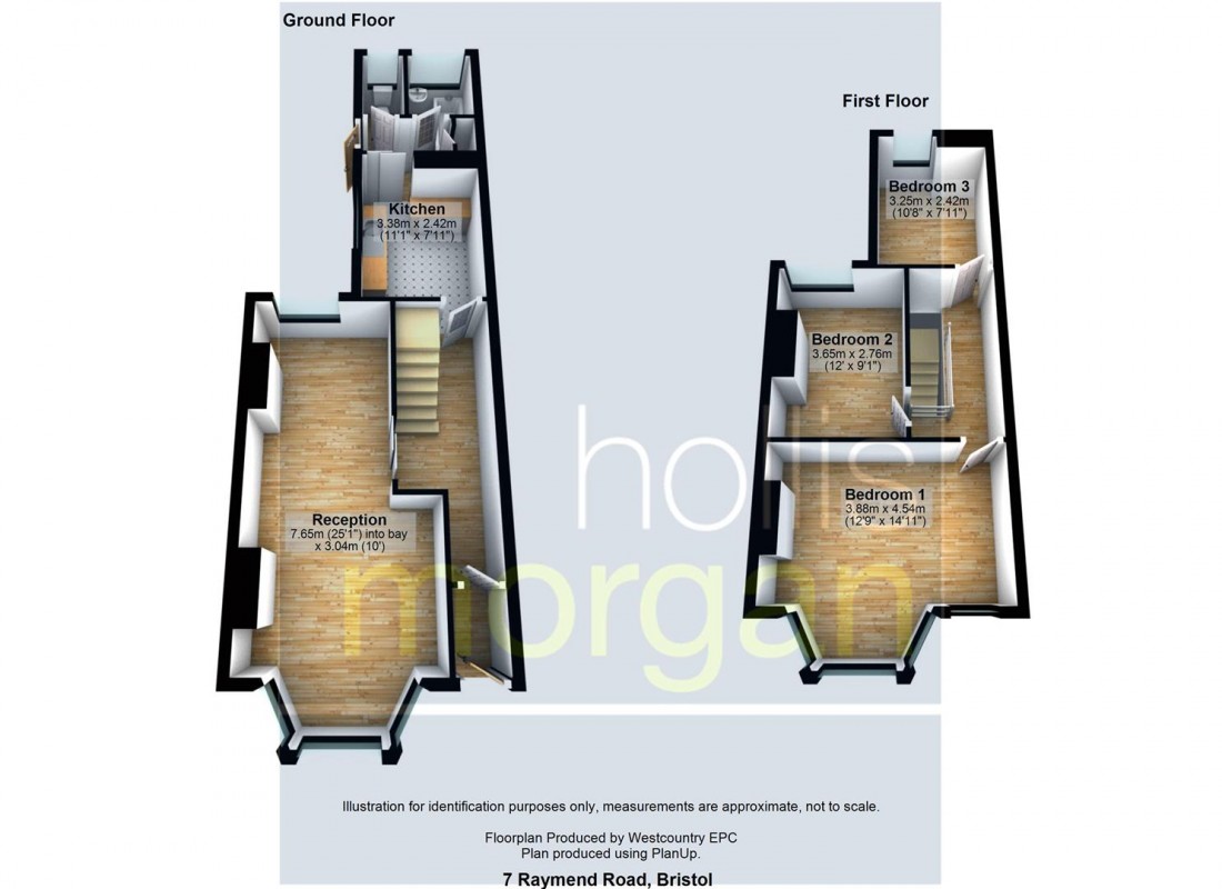 Floorplan for PERIOD TERRACE FOR UPDATING - VICTORIA PARK