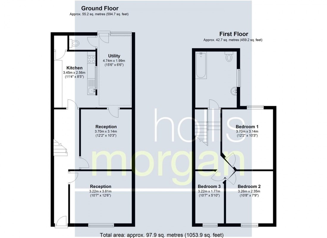 Floorplan for HOUSE FOR UPDATING - AVONMOUTH VILLAGE