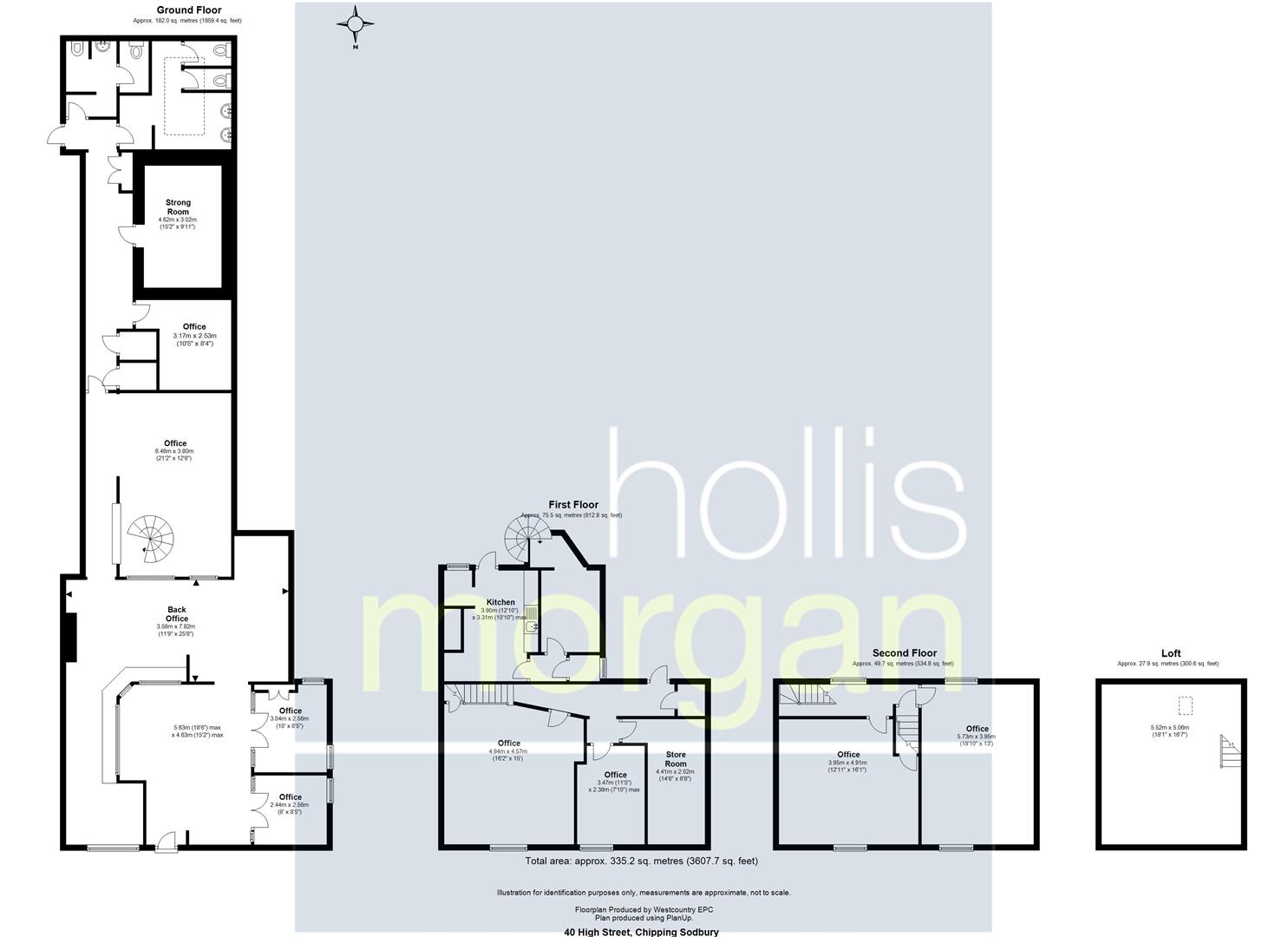 Floorplans For HUGE POTENTIAL - CHIPPING SODBURY HIGH ST