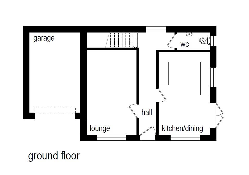 Floorplans For PLANNING GRATED - DETACHED 4 BED