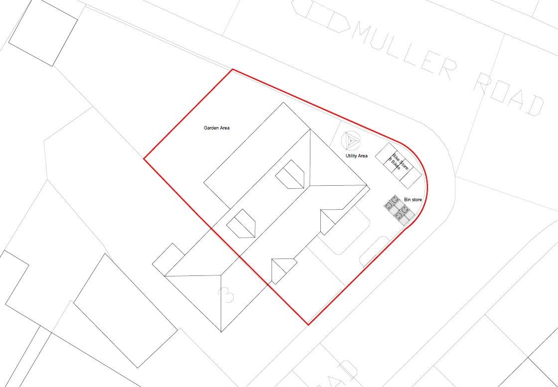 Floorplans For PLANNING GRANTED - 4 FLATS - GDV £800K