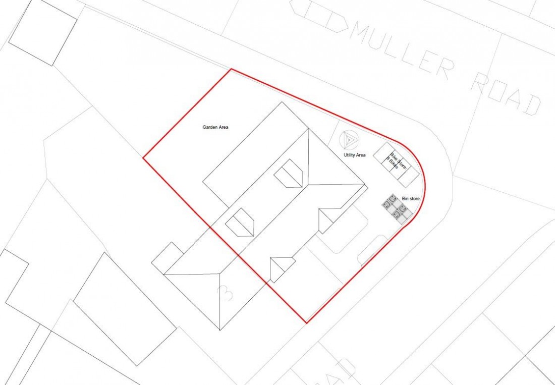 Floorplan for PLANNING GRANTED - 4 FLATS - GDV £800K