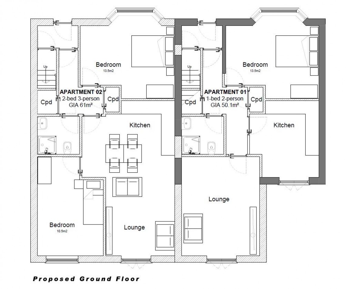 Images for PLANNING GRANTED - 4 FLATS - GDV £800K