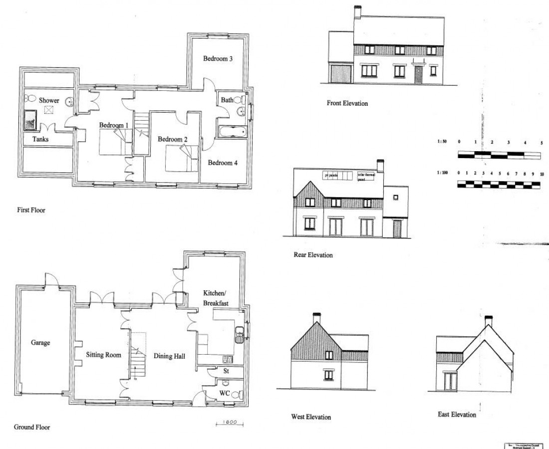 Floorplan for PLANNING GRANTED - 8 DETACHED HOUSES
