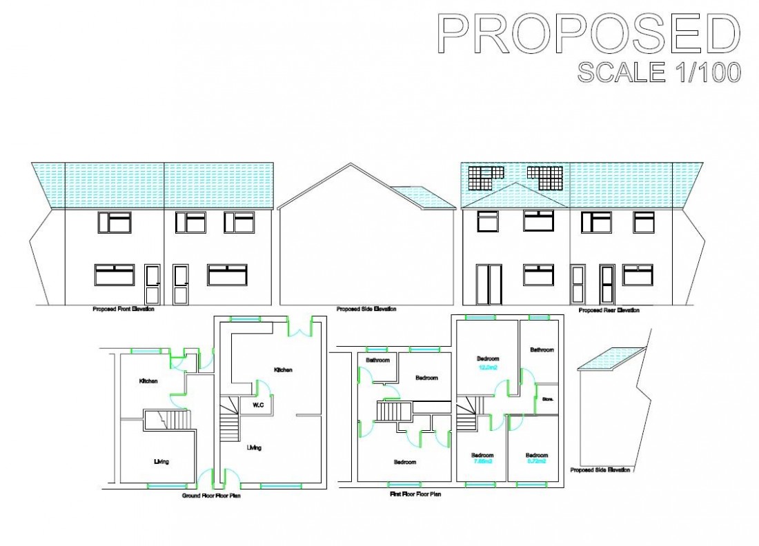 Floorplan for HOUSE + 2 PLOTS - WITHYWOOD