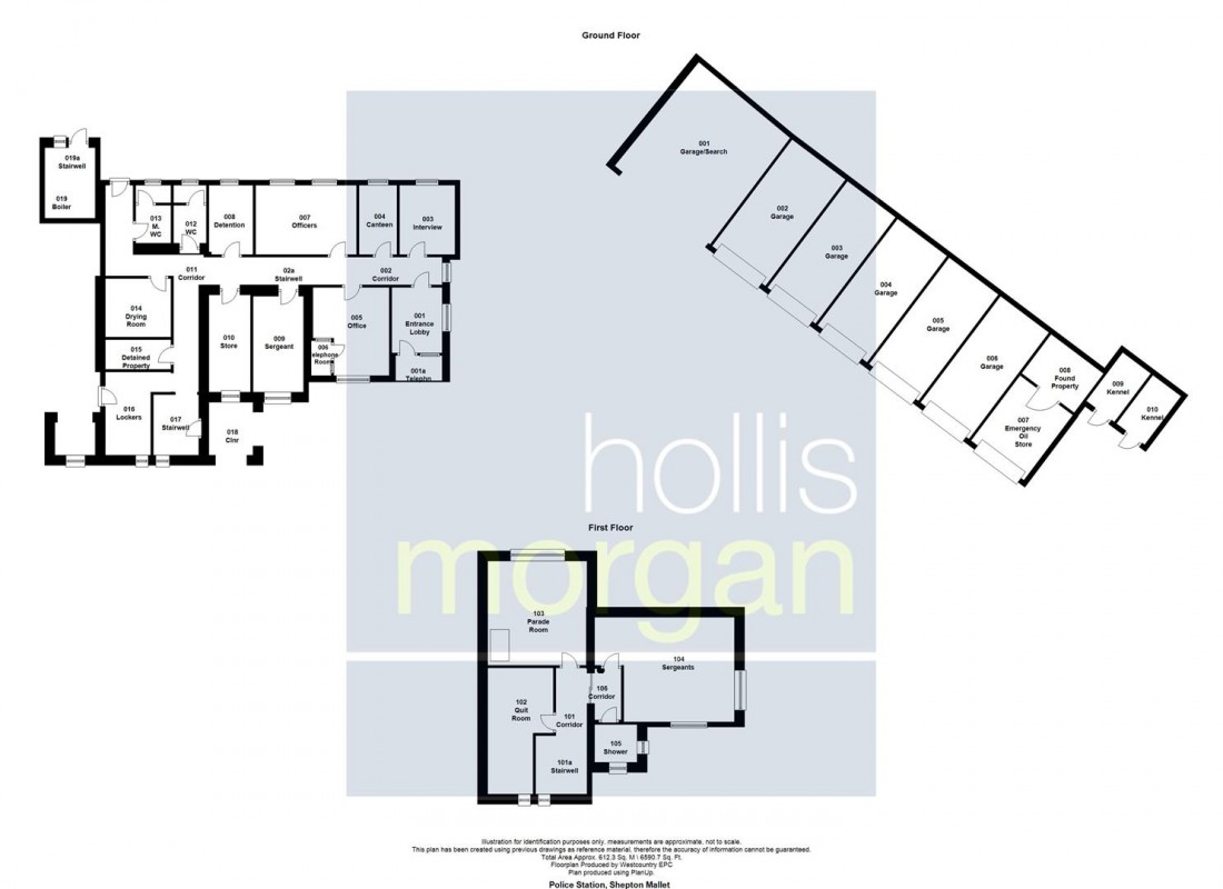 Floorplan for POLICE STATION - DEVELOPMENT POTENTIAL