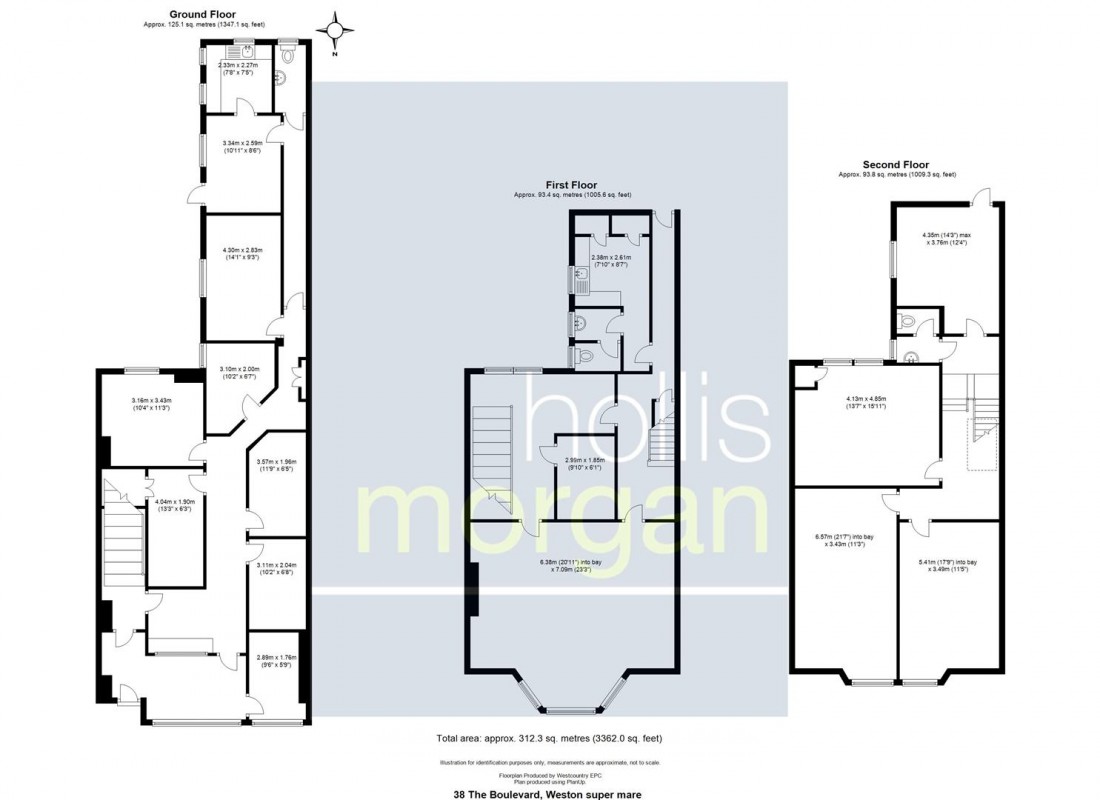 Floorplan for FREEHOLD - SCOPE FOR RESI ON UPPER FLOORS