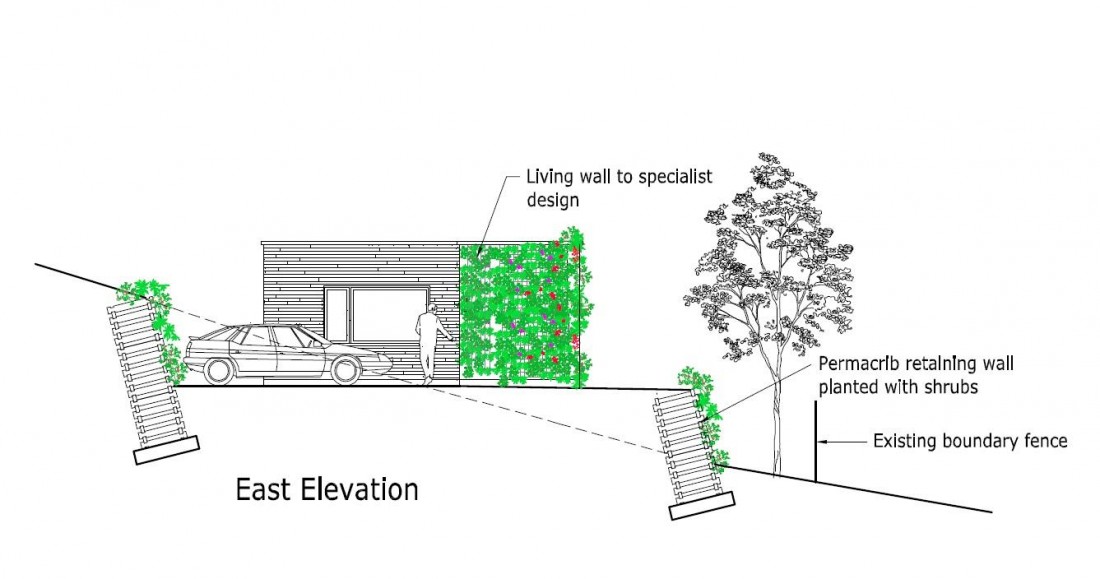 Floorplan for PLOT - ECO HOUSE + WOODLAND