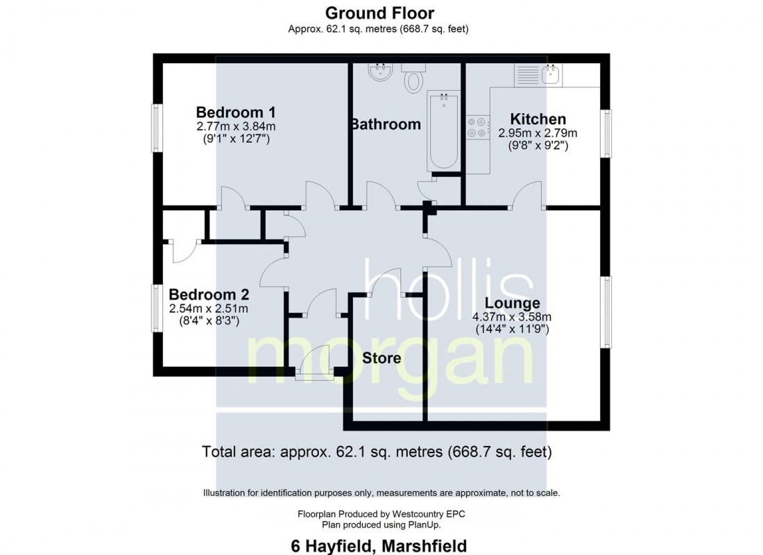 Floorplan for FLAT - REDUCED PRICE FOR AUCTION