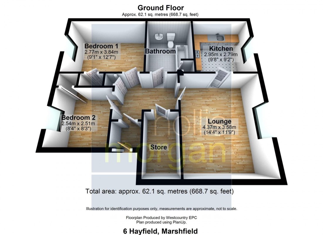 Floorplan for FLAT - REDUCED PRICE FOR AUCTION