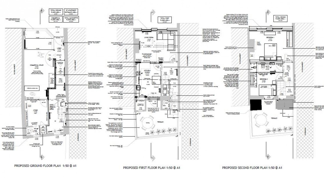 Floorplan for RESI DEVELOPMENT - OLD MARKET