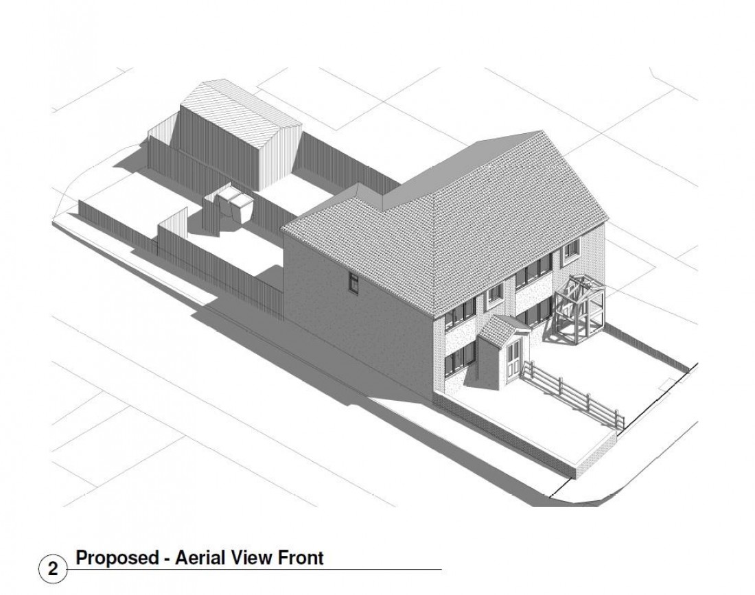 Floorplan for PLANNING GRANTED - 2 BED - KINGSWOOD