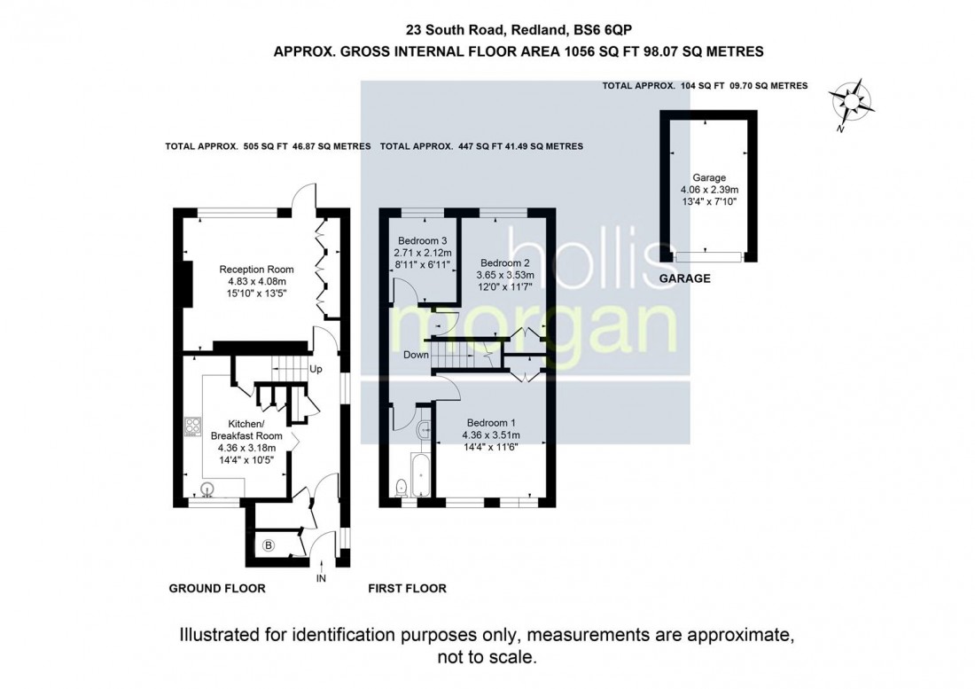 Floorplan for South Road, Redland