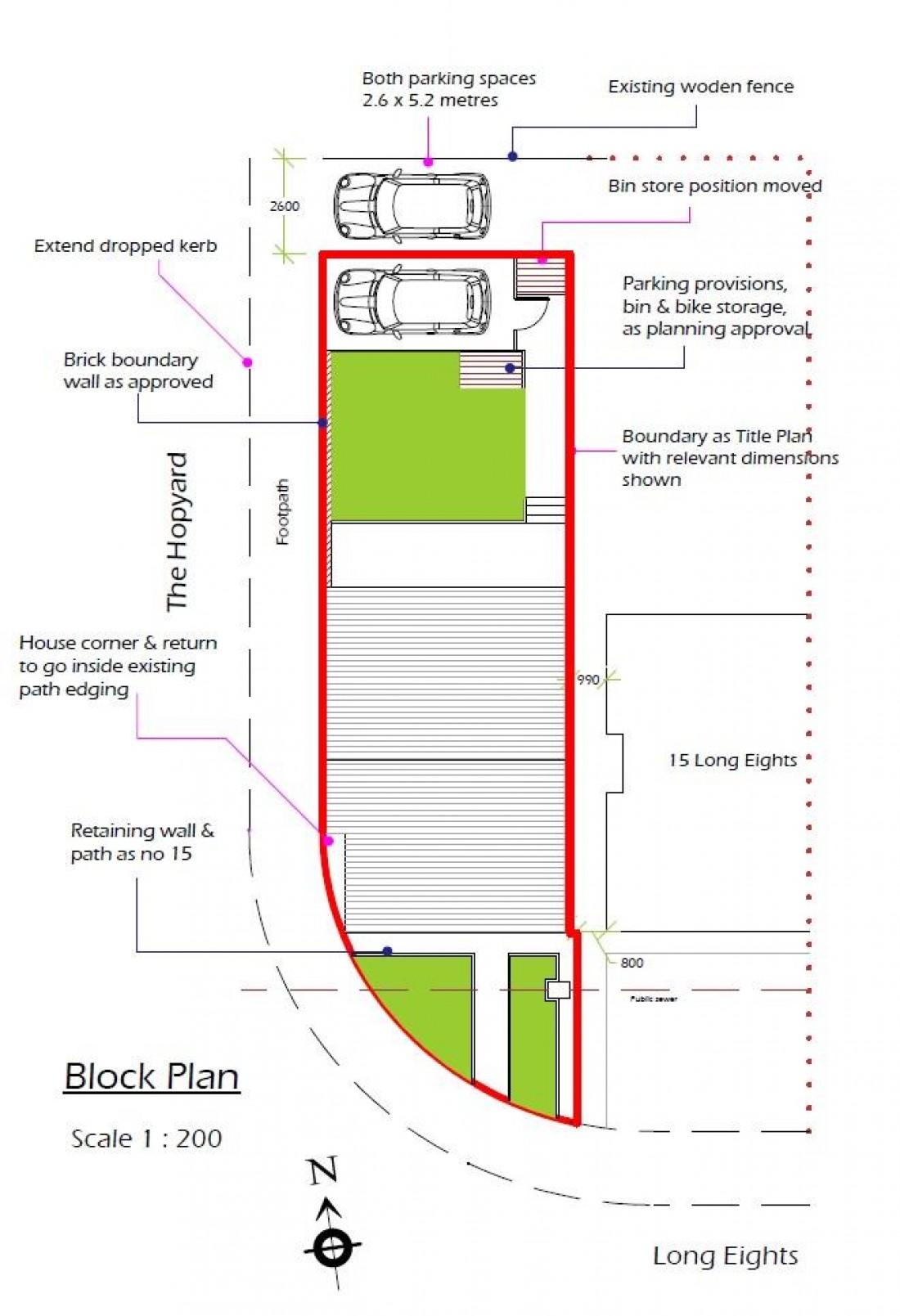 Floorplan for PLOT - PLANING GRANTED DETACHED 3 BED