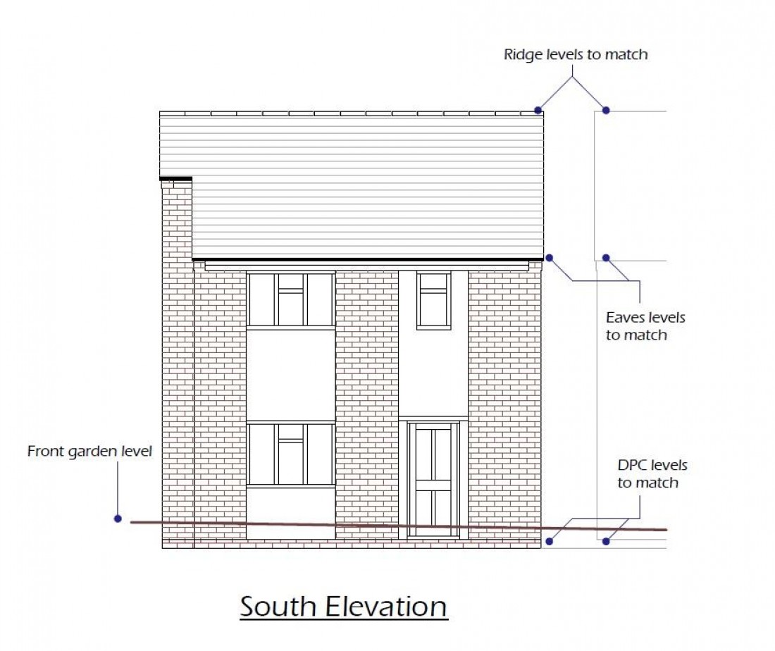 Floorplan for PLOT - PLANING GRANTED DETACHED 3 BED